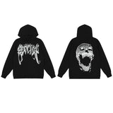 Brand Sweater Keel Smoke Couple Skull Men And Women Loose High Street Pure Cotton