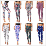 Classic Pink Blue Printed Cropped