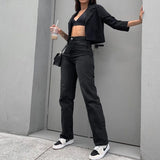 High Rise Boyfriend JeansOutfit