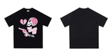 Summer New Direct Selling Harajuku Print Cartoon T-Shirt Leisure Men's Gothic