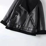 Autumn And Winter New Leisure Thickened Warm Ring Fur Integrated