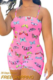 Off Shoulder Romper Bodycon Women Fashion Jumpsuit 2023 Bodysuit Shorts Butterfly Printed Short Sleeve Bodysuit