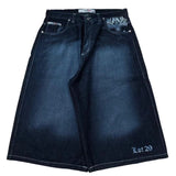 Sales Hip-Hop Trend Printed Jeans Men's High Street Casual Straight-Legged