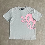 Aesthetic High Street Hip-Hop Printed Letter Short-Sleeved T-Shirt Shorts Men's Summer Tide Brand Leisure Sports