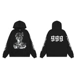 Brand Sweater Keel Smoke Couple Skull Men And Women Loose High Street Pure Cotton