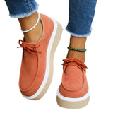 Zingj Women's Shoes 2023 Autumn New Short Boots Muffin Thick Soles High-Soled Bare Boots Leisure Retro Deep-Mouth Lace-Up Single