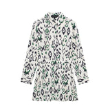 Spring Print Short Dress