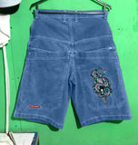 Shorts Y2K Hip Hop 2023 Original Gothic Pocket Baggy Jeans Shorts