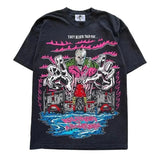 Men's T-Shirt Pure Cotton Street Clothing Animation Leisure Oversized Basketball Printed Short-Sleeved Shirt
