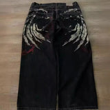 Baggy Jeans Y2K Hip-Hop Street Men's Casual Wide-Legged