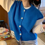 Zingj Style Lazy Knitted Sweater Women's Autumn New Loose Casual Sweater Cardigan