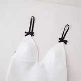 New Bow Tie Short Suspender Dress