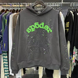 Printed High Street Couple Loose Hooded Sweater Leisure Trousers Sports