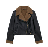 New Velvet Lined Motorcycle Jacket