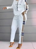 Fashionable Autumn And Winter Women's Casual Comfortable Printed Long-Sleeved Trousers
