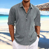 Men's 2025 Summer New Set-Fashion Teen Fashion Loose Long-Sleeved Home Casual