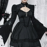 Autumn's New Fashionable Short-Sleeved Blouse Is Elegant And Slim, Tied With Horn Cuff