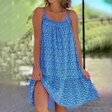 Summer 2025 New Wish Garden Wind Smashed Flower Sleeveless Sleeves With Vest