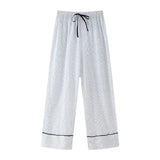 Spring Striped Shirt 2010782 Pajamas Style Trousers