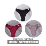 Sexy Women's Panties Cotton Brazilian Underwear Women V Waist Women's Thong Female Underpants Intimate Lingerie