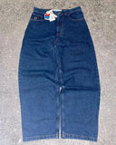 Street Boy Jeans Y2K Hip-Hop Cartoon Embroidery Vintage Blue Jeans Pants