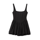 New Belly-Style Sleeveless Sling Short Dress
