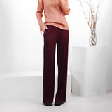 Folded HP Series 2025 Miyake Spring And Autumn Folded Women's Loose Folding Set Top Straight