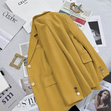 Zingj Jacket Female Korean Joker 2024 Spring And Autumn New Korean Version White Temperament Casual Metal Buckle Small Suit