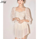 Women Elegant Simple Breathable Sexy Korean Style Backless New Popular Swimwear Summer Vacation Beach Retro Slim