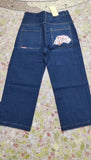 Baggy Jeans Hip-Hop Rock Print 2023 New Fashion Harajuku Wide-Leg