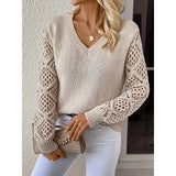 2025 Cross-Win V-Neck Bat Dress Bag Hip Dress Sweater Dress Women's