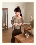 Zingj Lazy Wind Knitted Cardigan Halter Vest Two Sets Of Women Wear Korean Version Of Casual Loose-Fitting