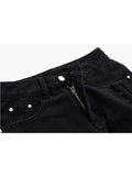 Long Denim Skirt Vintage Fashion High Waist Skirt Gothic Y2K Streetwear Korean Female Split Bandage A-line Jeans