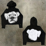 Men's Hoodie Y2K Original Hip-Hop Cartoon Graphic Printing Pullover Fashion Leisure