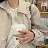 Women Bomber Jackets Short Solid High Street Cargo Outwear Spring Autumn Female Casual New Stylish All-match