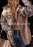 The Ins Autumn Hot Coat Cotton Made Old Wind Double Pocket Hooded Boyfriend Wind Coat Longer Version-Outfit