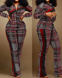 Autumn And Winter Independent Station Printing Trend Fashion Women's Wear 2-Piece Set From Stock 211-1-Outfit