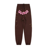 Printed High Street Couple Loose Hooded Sweater Leisure Trousers Sports