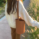 Women Vintage Purple Harajuku Simple Ulzzang Trendy Ladies Knitwear Long Sleeve Winter Fall Basic Femme Sweater