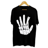 Y2K Men's Women's Original Gothic Hip-Hop Graphic Printing Cotton Round Collar Oversized T-Shirt Short-Sleeved
