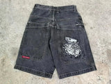 Baggy Denim Shorts Harajuku Y2K Jeans Hip-Hop Vintage Summer