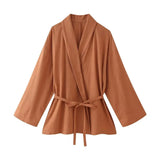 New Spring Style Kimono Coat 5427734 Trousers