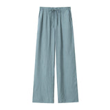 New Textured Loose Casual Multicolor Trousers