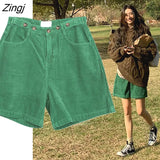 Shorts Women Harajuku Retro Stylish Fall Summer Basic Teens Streetwear Clothing All-match Popular Daily Femme