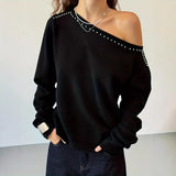 Women's 2025 Crochet Burqa Hollow Women's Long-Sleeved Round-Neck Short Top Beach