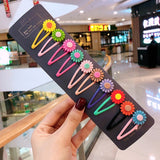 Pcs/Set Girls Cute Cartoon Animals Fruit 5 Cm Hairpins Children Lovely Hair Clips Barrettes Gift Kids Hair Accessories