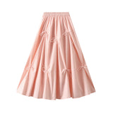 Dress 2025 New Women's Summer High-Waisted A-Character Half-Dress High-Sense Temperament Is Thin And Herobella Skirt