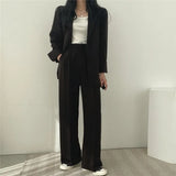 Zingj Sense Suit Coat Female Autumn 2024 New Fashion Loose Retro Temperament Small Suit Suit-Outfit