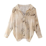 New Print Loose Version Casual Shirt