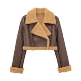 And Winter New Double-Sided Short Jacket Jacket